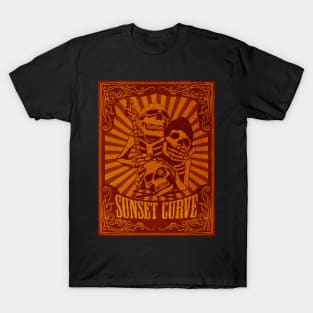 SUNSET CURVE ROCK BAND (POSTER VERSION) #3 T-Shirt